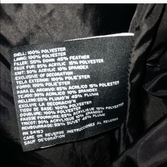 Guess Down Puffer Coat - Picture 6 of 6